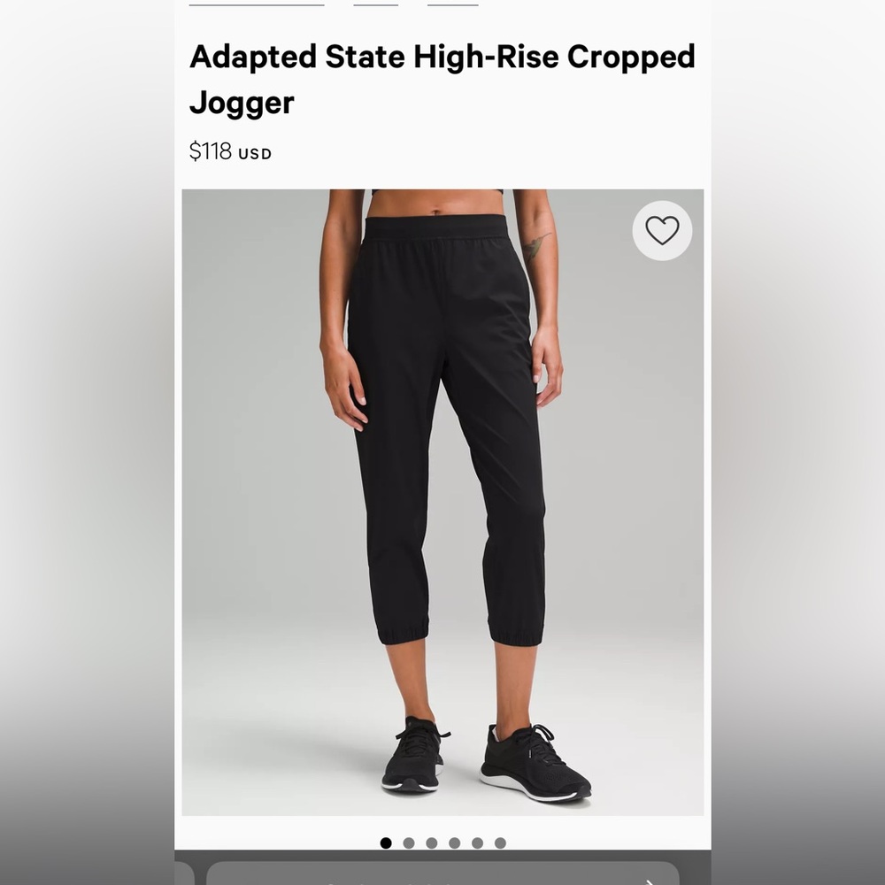 Lululemon Adapted State Womens Pants